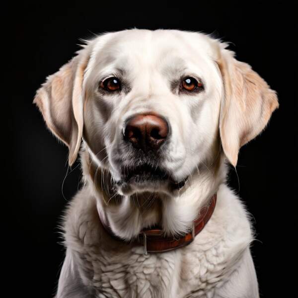 white Labrador png